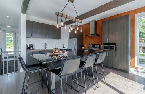 Saint-Philemon Chalet De Esquí | Chalet La Porte des Étoiles spa
