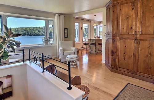 La Minerve Casa | Chalet Le Geai Bleu - Laurentides - Minerve - Bord de l'eau