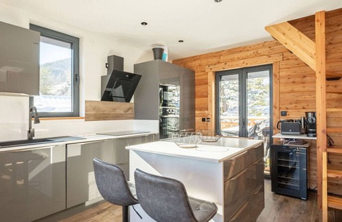 Pra Loup Chalet De Esquí | Chalet Lumière: Chalet de lujo, 16 personas, cerca del telecabina, camas hechas, Pra Loup