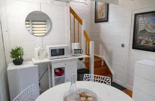 La Baule-Escoublac Chalet De Esquí | CHALET MARRAKCHI, TERRACE under the Pines 100m from the beach and shops