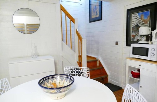 La Baule-Escoublac Chalet De Esquí | CHALET MARRAKCHI, TERRACE under the Pines 100m from the beach and shops