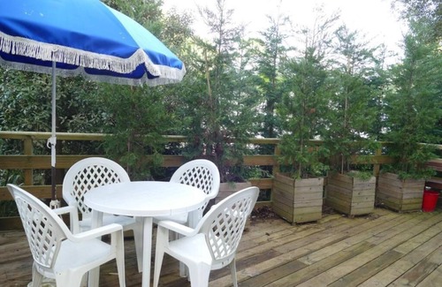 La Baule-Escoublac Chalet De Esquí | CHALET MARRAKCHI, TERRACE under the Pines 100m from the beach and shops