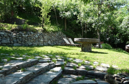 Risoul Chalet De Esquí | Chalet 'Mélèze Plein Sud À 1174 M' con vistas a la montaña, terraza privada y jardín privado