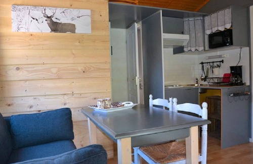 Roquefeuil Chalet De Esquí | Chalet 'Montana 4 Personnes' with Private Terrace and Wi-Fi