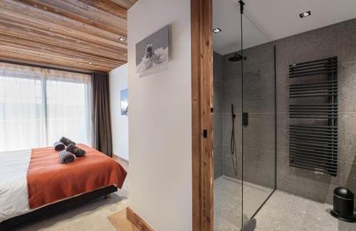 Saint-Maximin Chalet De Esquí | Chalet neuf avec piscine, sauna et proche des pistes à Courchevel Village - FR-1-562-49