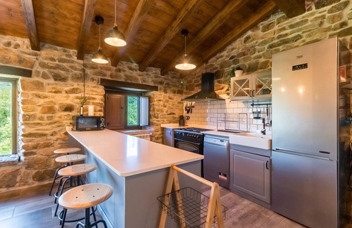 San Pedro del Romeral Chalet De Esquí | Chalet 'Pasiega El Ojal' con vistas a la montaña, terraza privada y Wi-Fi