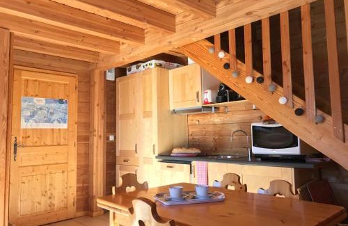 La Toussuire Chalet De Esquí | Chalet Savoyard 7 pers, au pied des pistes, terrasse Sud-Ouest, près des commerces, parking privé - FR-1-416-104