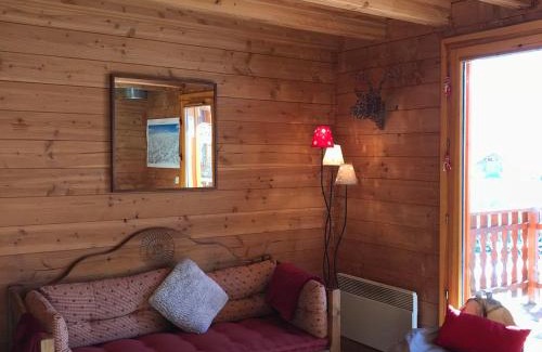 La Toussuire Chalet De Esquí | Chalet Savoyard 7 pers, au pied des pistes, terrasse Sud-Ouest, près des commerces, parking privé - FR-1-416-104