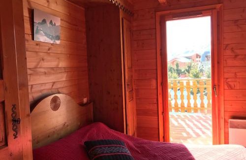 La Toussuire Chalet De Esquí | Chalet Savoyard 7 pers, au pied des pistes, terrasse Sud-Ouest, près des commerces, parking privé - FR-1-416-104