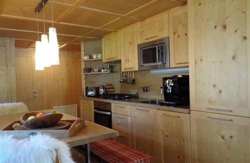 Distelberg Casa | Chalet / cabaña de esquí en la zona de esquí TOP directamente en el camping 5 * Aufenfeld