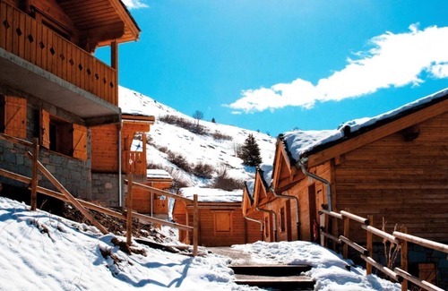 Valmeinier Chalet De Esquí | Chalet, fitness, piscina, balcón, tv, 65m², Valmeinier