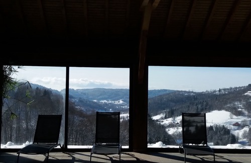 Fresse-sur-Moselle Chalet De Esquí | chalet de 2 a 8 personas, naturaleza, calma, montaña, piscina cubierta climatizada, sauna