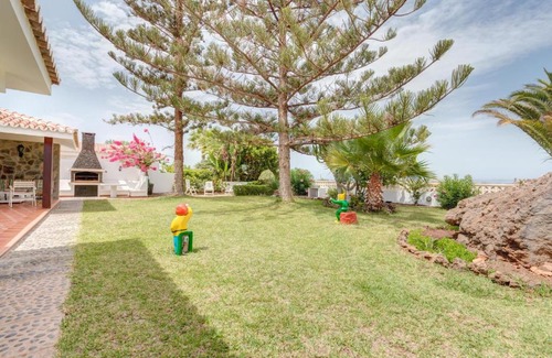 Palm-Mar Chalet De Esquí | Chalet Umbelina con jardin y vista al mar