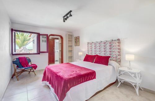 Palm-Mar Chalet De Esquí | Chalet Umbelina con jardin y vista al mar
