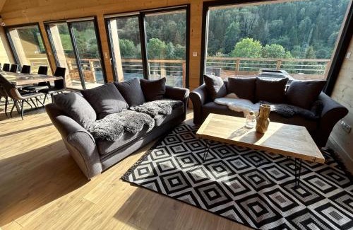 Gerardmer Chalet De Esquí | Chalet Victorine, vue imprenable avec spa