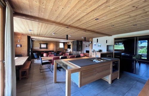 Les Gets Apartamento | Chalet Virolet, Spa and fireplace, ideal for a family holiday in the mountains