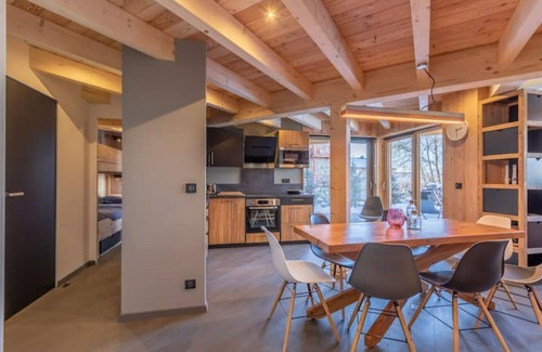 Arc-1600 Chalet De Esquí | Chalet Vue Extraordinaire Sauna & Piscine