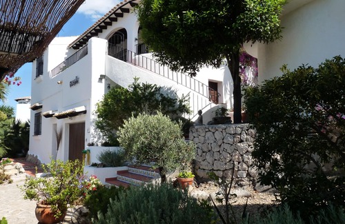 Monte Pego Casa | Villa con maravillosas vistas al mar y las montañas, piscina privada, WiFi