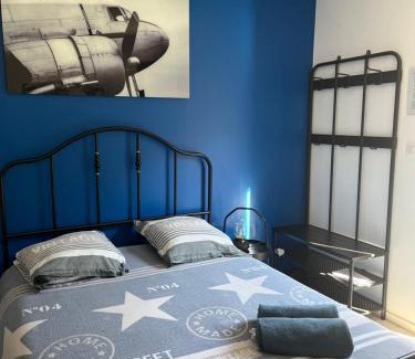 Liergues Casa | Chambre double indépendante AVIATEUR au sein du domaine PASSELOUP