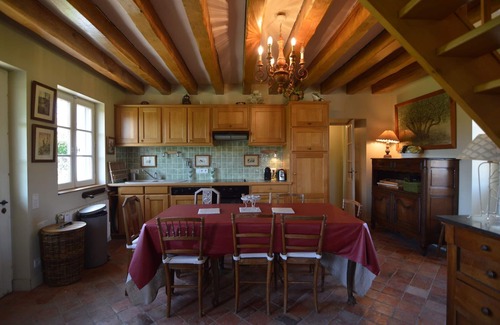 Chambourg-sur-Indre Casa | Casa de vacaciones con carácter y piscina