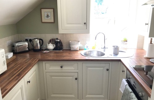 Hay on Wye Apartamento | Apartamento con personalidad con impresionantes vistas al campo