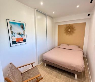 Mandelieu-la-Napoule Beach Apartamento | Charmant 2 pièces piscine plage & 15 min de Cannes
