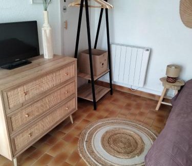 Port Leucate Apartamento | Charmant 2 pièces avec terrasse en bord de mer
