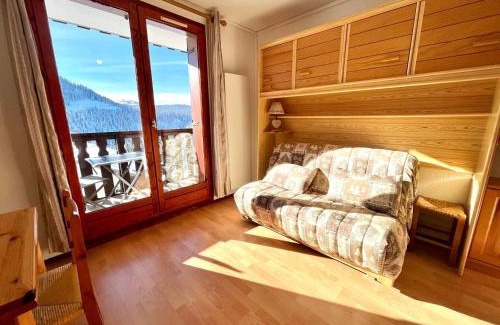 Notre-Dame-de-Bellecombe Apartamento | Charmant studio au pied des pistes, animaux admis - FR-1-505-79