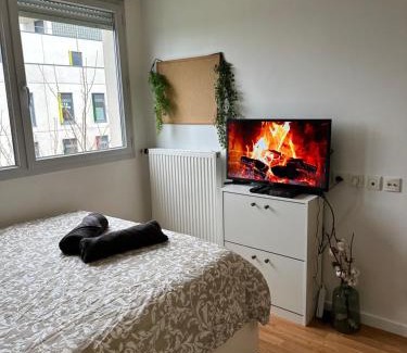 La Source Apartamento | Charmant studio à 20min de Paris