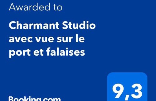 Fecamp Apartamento | Charmant Studio avec vue sur le port et falaises
