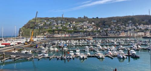 Fecamp Apartamento | Charmant Studio avec vue sur le port et falaises