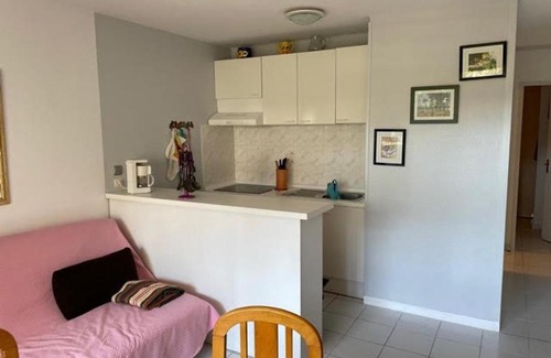 Soustons Apartamento | Charmant T2 avec piscine et terrasse face au lac, parking privé, animaux acceptés - FR-1-379-55