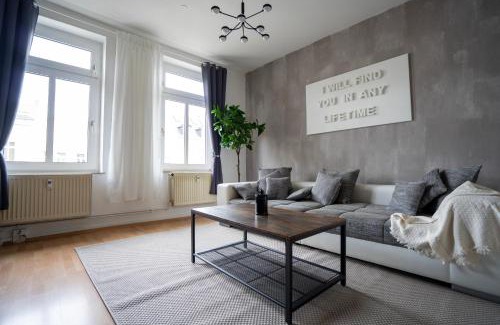 Zentrum-Sued Apartamento | Charmantes 5-Zi-Boho: Zentrumsnah & Arbeitsbereich