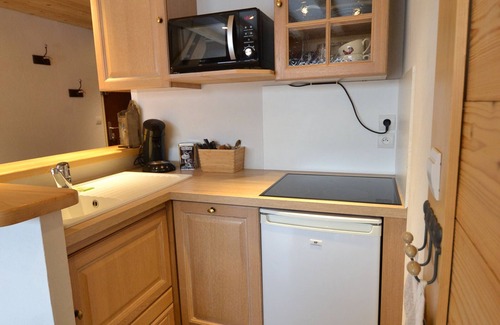 Notre-Dame-de-Bellecombe Apartamento | Encantador dúplex renovado con vista, 4 personas