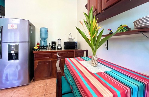 Santa Barbara Condominio | Charming 2-bedroom condo with AC, Fast WiFi, 5 Minutes Walk to the Beach!