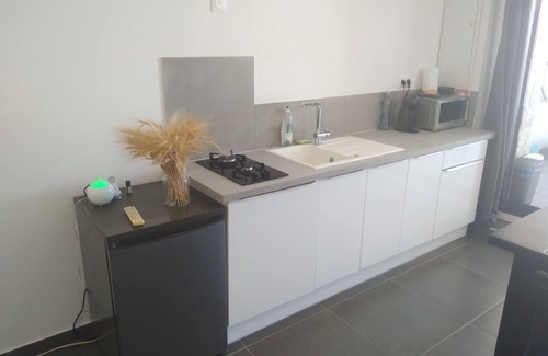 Saint-Savournin Apartamento | Charming 30m2 loft studio with new terrace and swimming pool