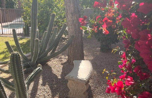 Maricopa Casa | Charming 4-Bedroom Oasis in Maricopa, Arizona with Pool, Garden & Pool Table!