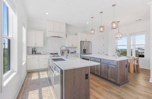 Fort Morgan Casa | Charming 4BD/4.5BA Beach House. Private Pool! Boardwalk to Bay! Steps to Beach!