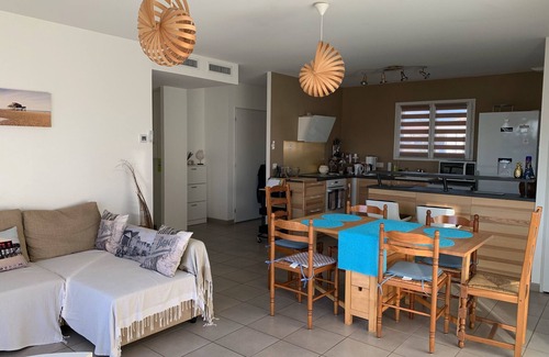 Parentis-en-Born Casa | Casa tranquila para 6 personas en Parentis-en-Born, limpieza incluida, cerca del centro y del lago