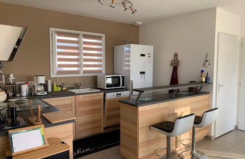 Parentis-en-Born Casa | Casa tranquila para 6 personas en Parentis-en-Born, limpieza incluida, cerca del centro y del lago