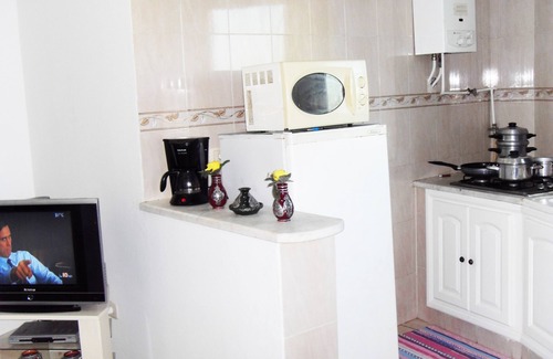 Eastern Hammamet Apartamento | Encantador apartamento: hermosa vista al mar azul + jardín en Hammamet