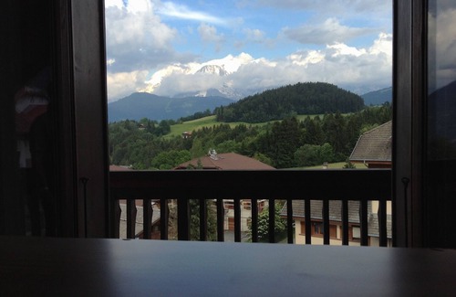 Cordon Apartamento | Encantador apartamento frente al Mont-Blanc.