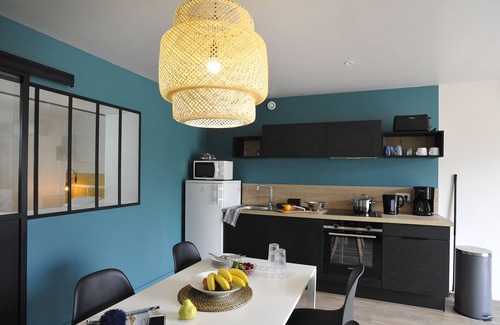 Jonzac Apartamento | APARTAMENTO CON ENCANTO EN LA RDC CON TERRAZA EN RESIDENCIA EN TRANQUILO JONZAC