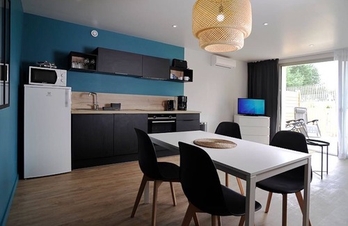 Jonzac Apartamento | APARTAMENTO CON ENCANTO EN LA RDC CON TERRAZA EN RESIDENCIA EN TRANQUILO JONZAC