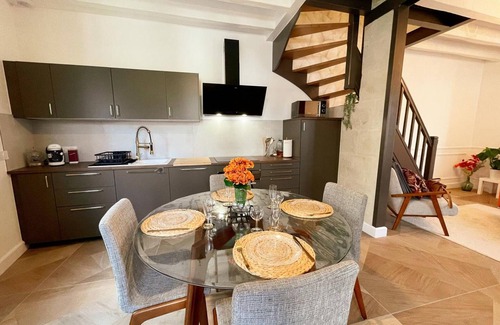 Langeais Cabaña | Encantadora casa rural en Langeais con terraza y wifi para 4 personas