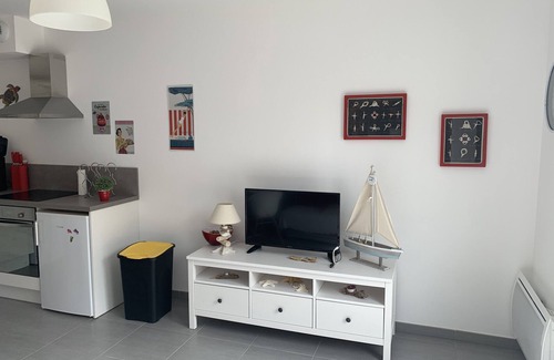 Quend-Plage-les-Pins Casa | Casa acogedora de 2 dormitorios con jardín, cocina equipada y parking en Quend Playa