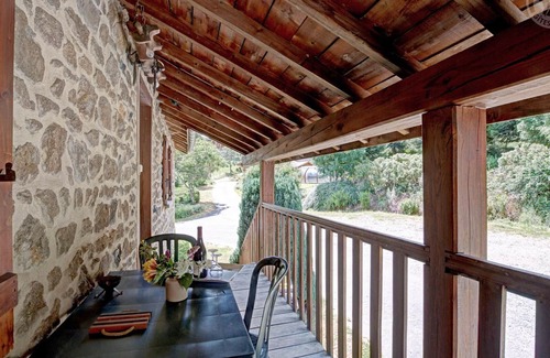 Sauvain Cabaña | Acogedora casa con chimenea, spa, grandes jardines y actividades para niños en Sauvain