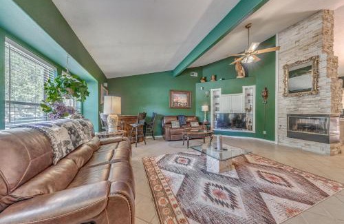 Ruidoso Casa | Charming Home with Patios, Near Ruidoso Downs Casino