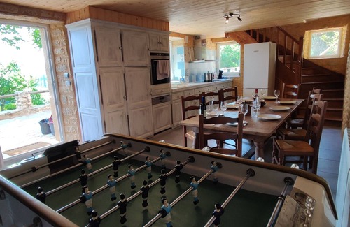 Saint-Cybranet Casa | Charming house 6/8 persons near Castelnaud, heated above-ground pool