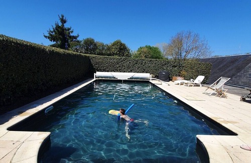 Rouillon Casa | Casa-Vista a la Piscina-Familiar-Baño en la habitacion-location